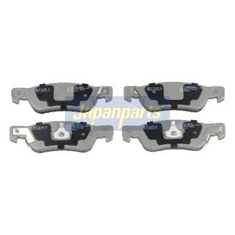 Jeu de 4 plaquettes de frein arrière JAPANPARTS [PP-900AF]