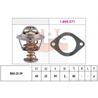 EPS 1.880.519 - Thermostat d'eau