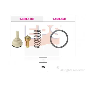 Thermostat d'eau EPS 1.880.618