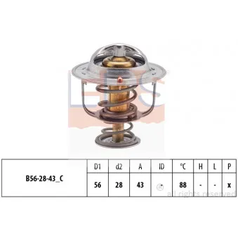 Thermostat d'eau EPS 1.880.687S