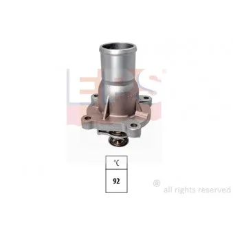 Thermostat d'eau EPS 1.880.738 pour OPEL ZAFIRA 1.6 CNG Turbo - 150cv