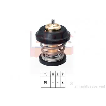 Thermostat d'eau EPS 1.880.743S pour AUDI A4 1.8 TFSI quattro - 160cv