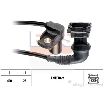 Capteur, position d'arbre à cames EPS OEM 12141740959