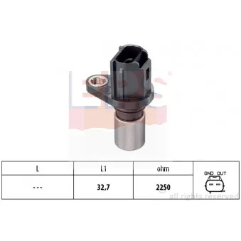 Capteur, position d'arbre à cames EPS OEM 9008019020