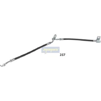 Support, flexible de frein avant droit JAPANPARTS [TF-357]
