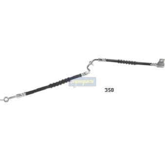 Support, flexible de frein avant gauche JAPANPARTS [TF-358]