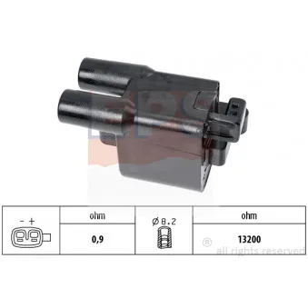 Bobine d'allumage EPS 1.970.579 pour KIA RIO 1.25 CVVT - 86cv