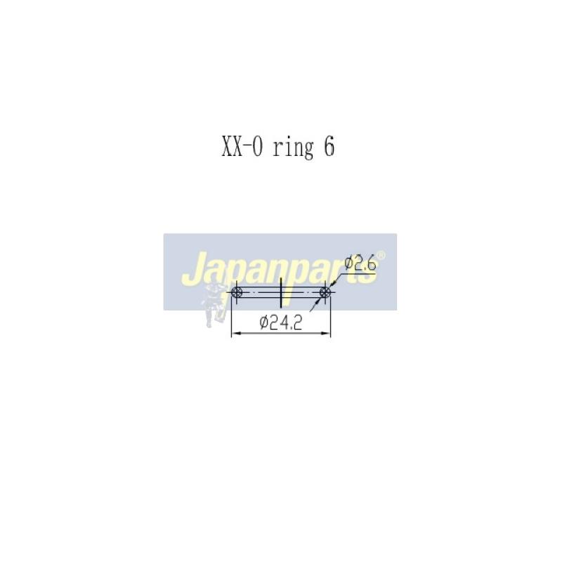 Kit de bagues d'étanchéité JAPANPARTS XX-ORING6 - Visuel 1