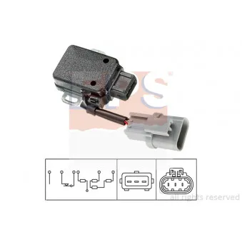 EPS 1.995.019 - Capteur, position du papillon