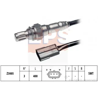 Sonde lambda EPS 1.997.055