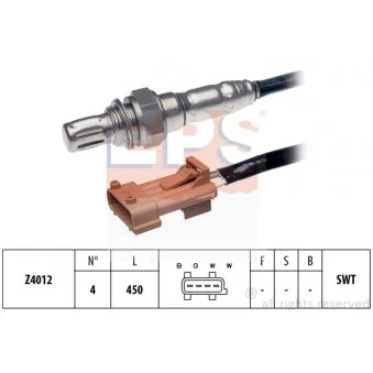 Sonde lambda EPS OEM 7700105557