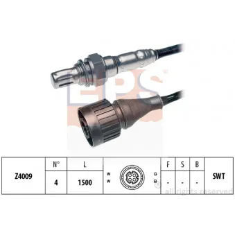 Sonde lambda EPS OEM 1720537