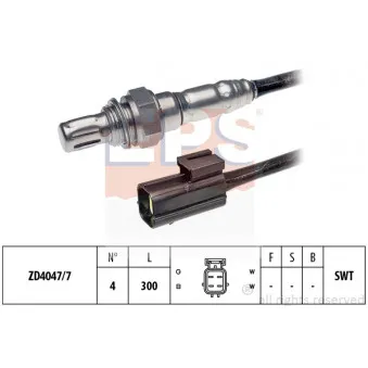 Sonde lambda EPS 1.997.197