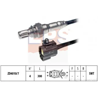 Sonde lambda EPS OEM TA3418861B
