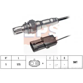 Sonde lambda EPS OEM 7700861016