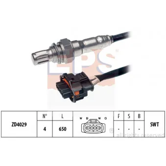 Sonde lambda EPS 1.997.341