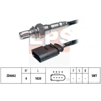 Sonde lambda EPS OEM 032906265D