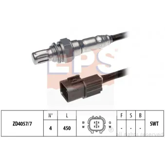Sonde lambda EPS 1.997.649