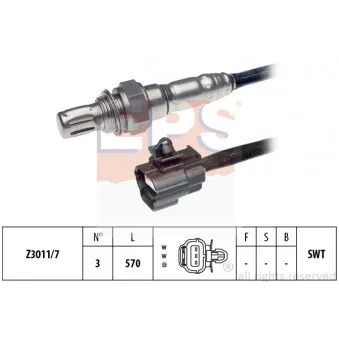 Sonde lambda EPS OEM B31R18861A
