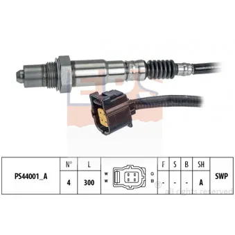 Sonde lambda EPS 1.998.202 pour MERCEDES-BENZ CLASSE C C 350 - 272cv