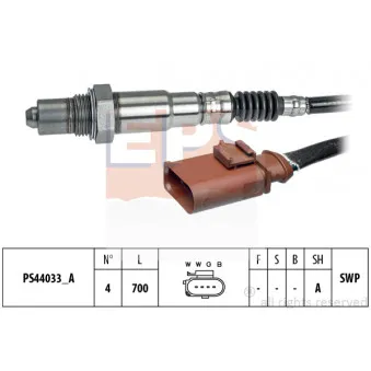 Sonde lambda EPS OEM 022906262CF