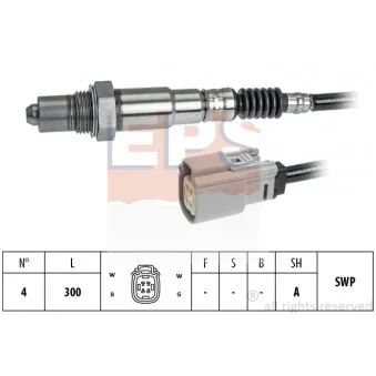 Sonde lambda EPS OEM C1BA9F472AA