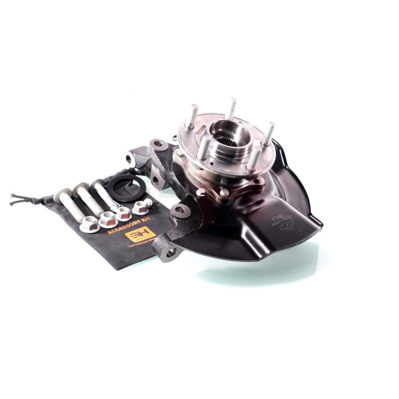 Fusée d'essieu, suspension de roue avant droit GH GH-283472H - Visuel 1