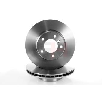 Jeu de 2 disques de frein avant GH OEM 34116864059