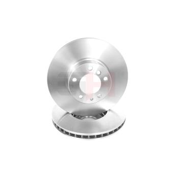 Jeu de 2 disques de frein avant GH OEM 34116767059