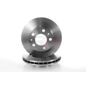 Jeu de 2 disques de frein avant GH OEM 51957510