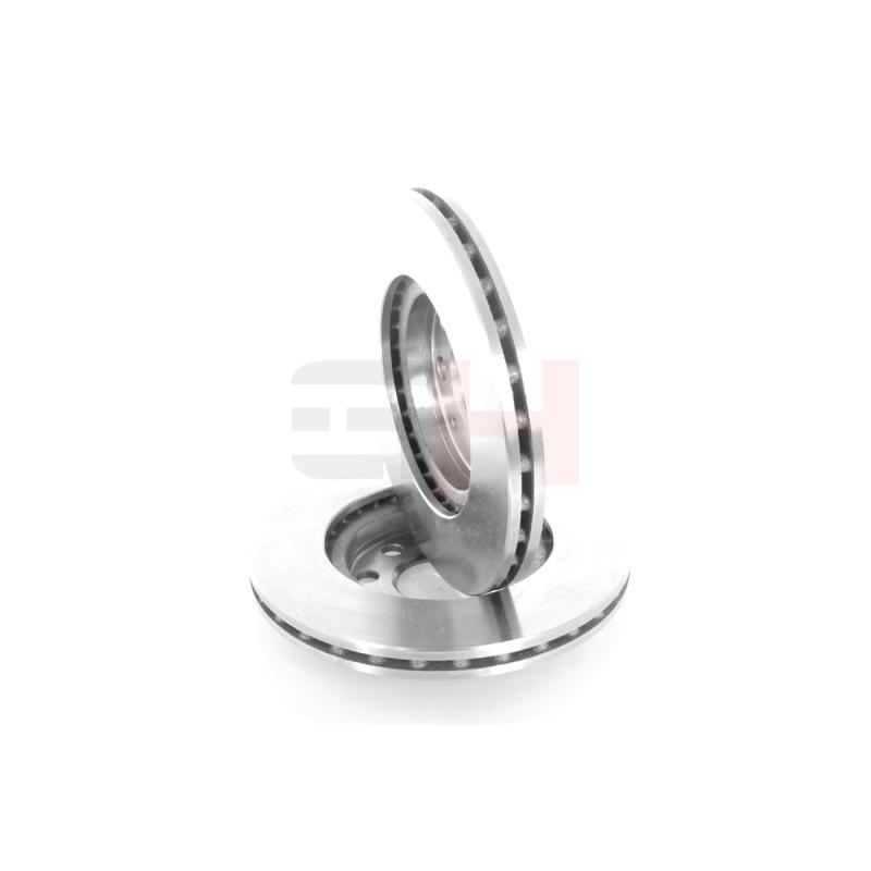 Jeu de 2 disques de frein avant GH GH-402389 - Visuel 1