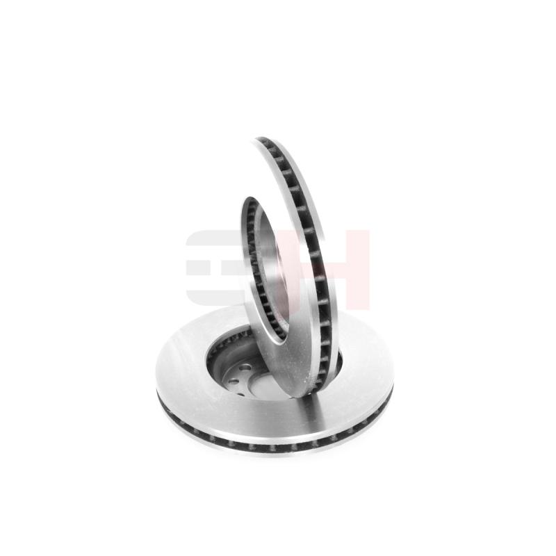 Jeu de 2 disques de frein avant GH GH-402507 - Visuel 1