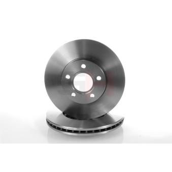 Jeu de 2 disques de frein avant GH OEM 31262718