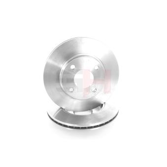 Jeu de 2 disques de frein avant GH OEM 3573537