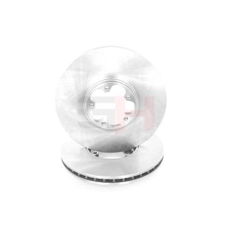 Jeu de 2 disques de frein avant GH OEM YC1W1125B1B