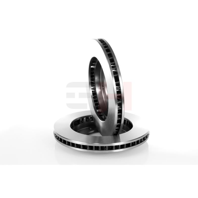 Jeu de 2 disques de frein avant GH GH-403013 - Visuel 1