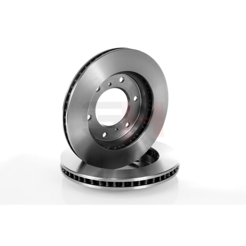 Jeu de 2 disques de frein avant GH GH-403013 - Visuel 2