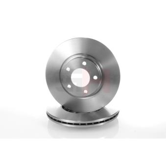 Jeu de 2 disques de frein avant GH OEM C26Y3325XC