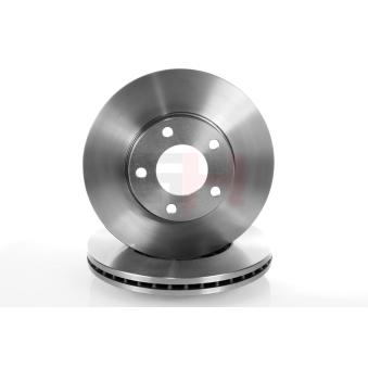 Jeu de 2 disques de frein avant GH OEM C24Y3325XC9A