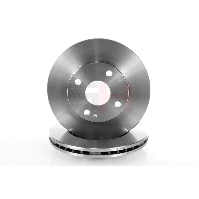 Jeu de 2 disques de frein avant GH GH-403293 - Visuel 1