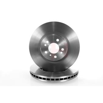 Jeu de 2 disques de frein avant GH OEM 1644210412