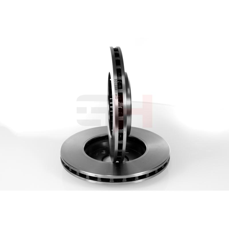 Jeu de 2 disques de frein avant GH GH-403366 - Visuel 2