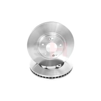 Jeu de 2 disques de frein avant GH OEM 51712M0500