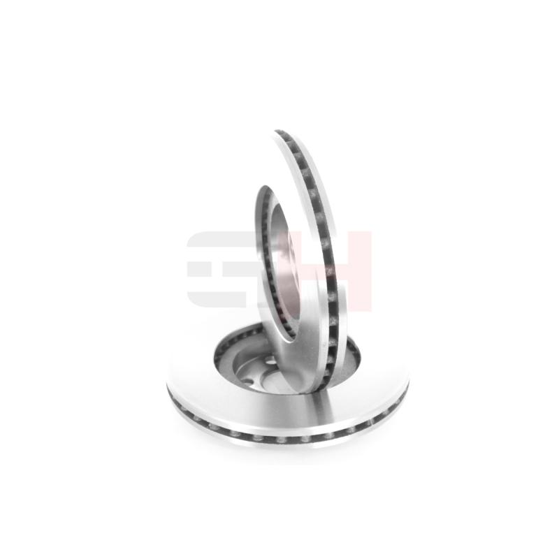 Jeu de 2 disques de frein avant GH GH-403707 - Visuel 1