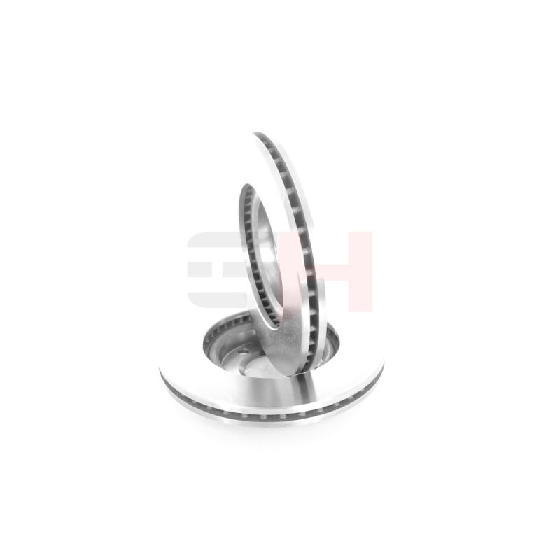 Jeu de 2 disques de frein avant GH GH-403747 - Visuel 1