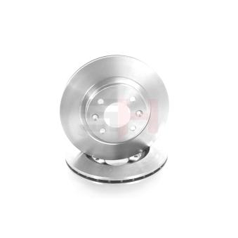 Jeu de 2 disques de frein avant GH OEM 7700780892