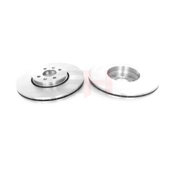 Jeu de 2 disques de frein avant GH OEM 8201695231
