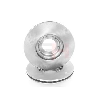 Jeu de 2 disques de frein avant GH OEM 7700302128