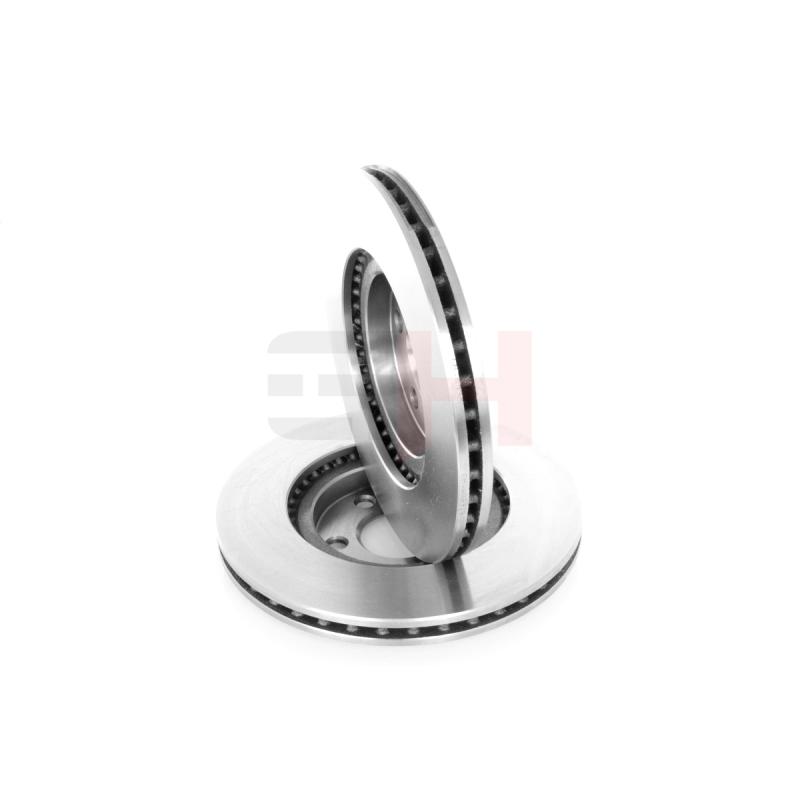 Jeu de 2 disques de frein avant GH GH-409329 - Visuel 1