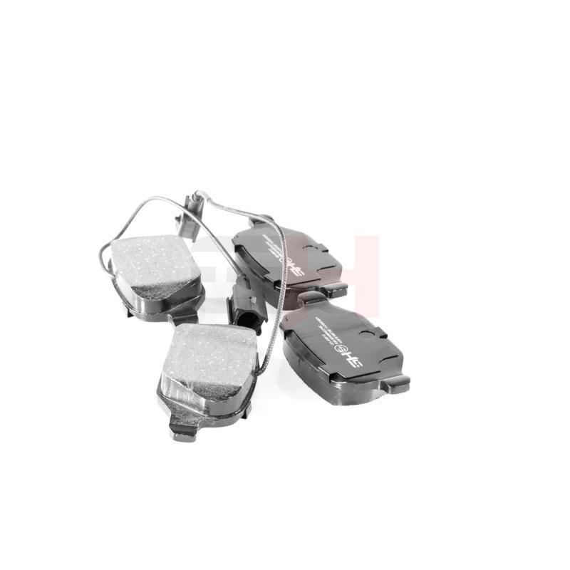 Jeu de 4 plaquettes de frein arrière GH GH-410112 - Visuel 1